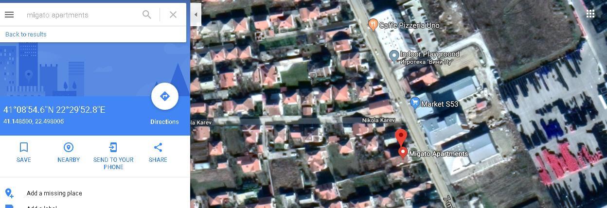 Migato Apartments Gevgelija Eksteriør billede
